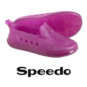 Speedo Jelly Water Shoes Purple L 9-10
